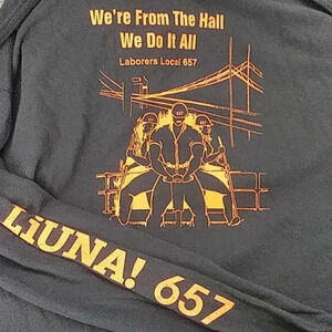 Black Laborers‎ Local 657 Long Sleeve T-shirt